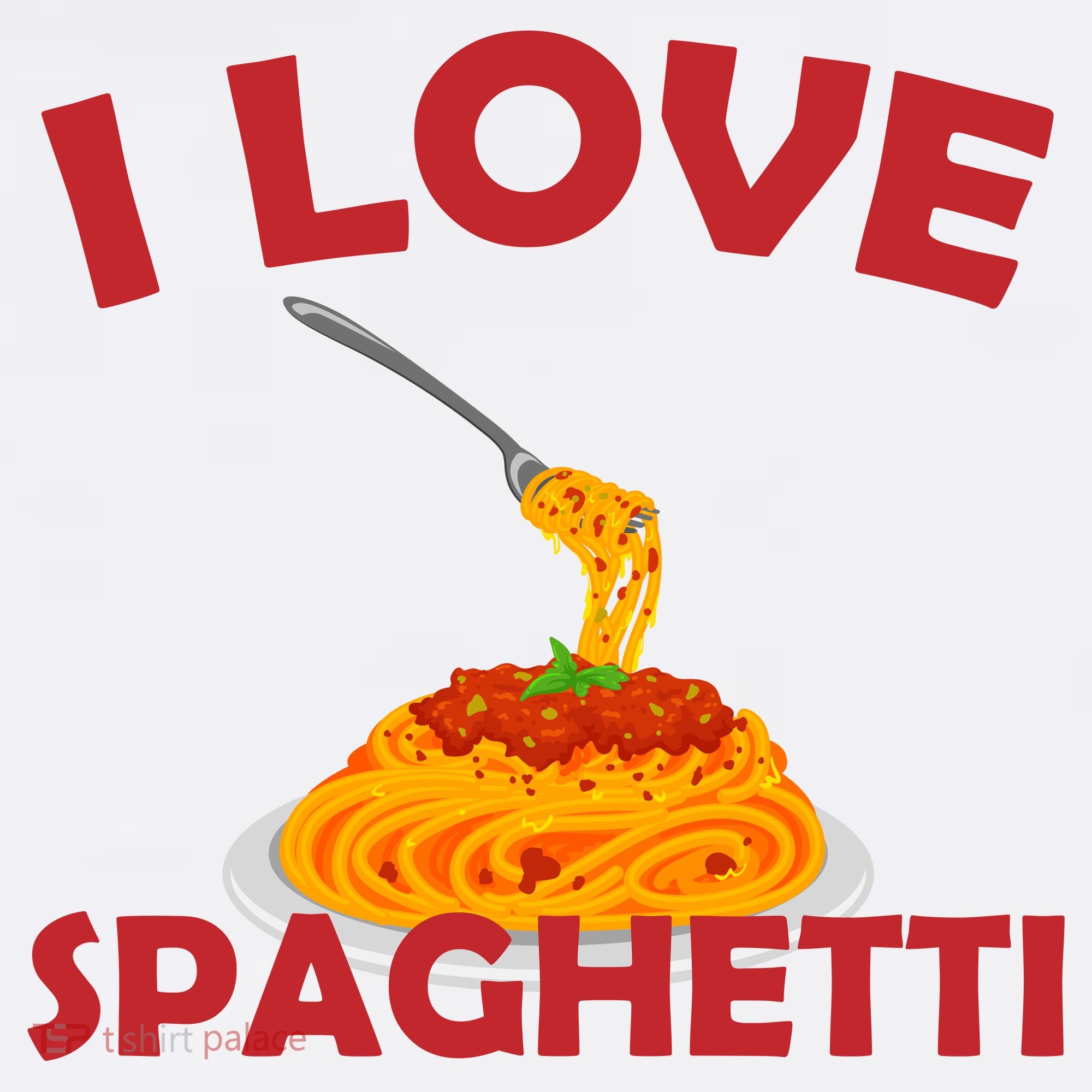 I Love Spaghetti Beanie