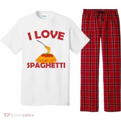 I Love Spaghetti Pajama Set