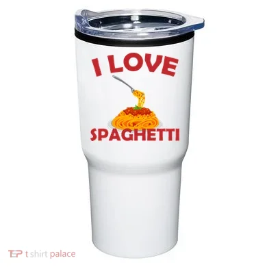 I Love Spaghetti Tumbler