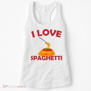 I Love Spaghetti Women's Tank Top