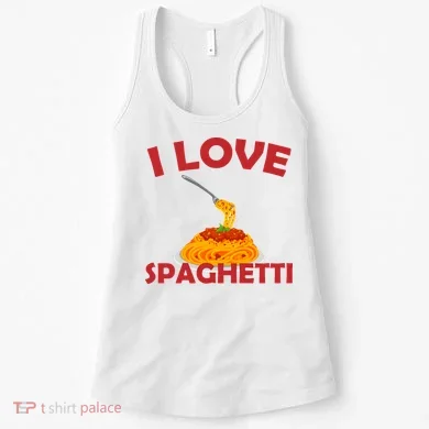I Love Spaghetti Women's Tank Top