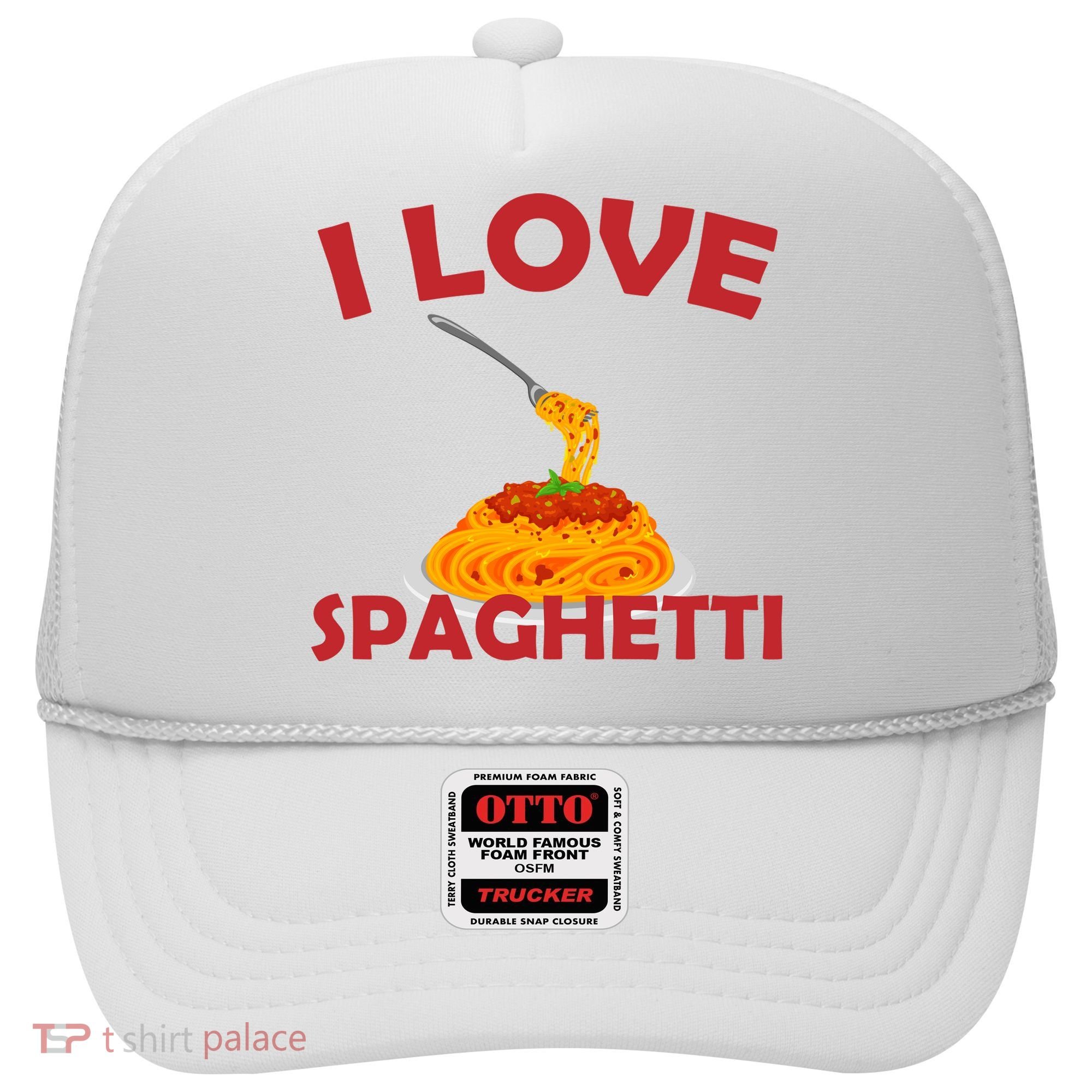I Love Spaghetti Hat
