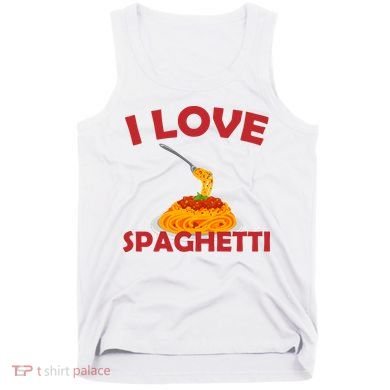 I Love Spaghetti Tank Top