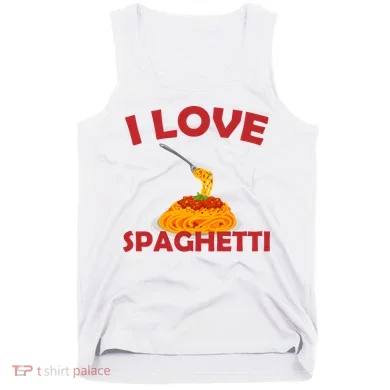 I Love Spaghetti Tank Top