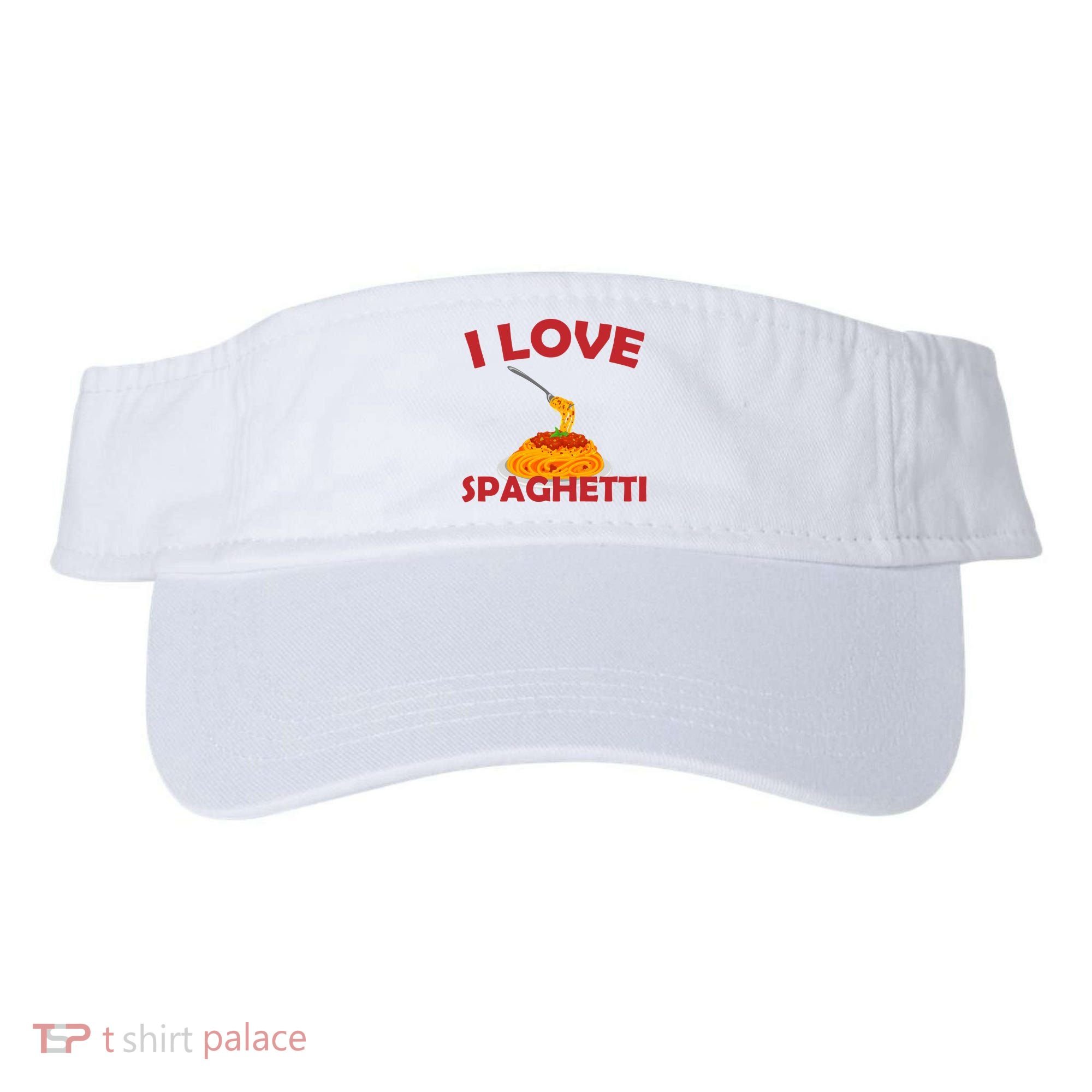 I Love Spaghetti Visor