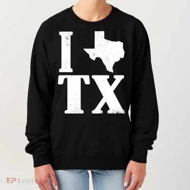 I Love Texas Women's Sweatshirt