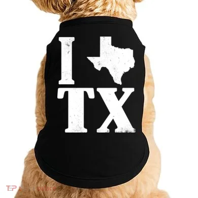 I Love Texas Doggie Tank