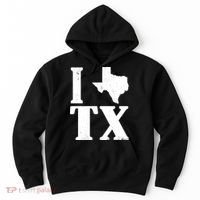 I Love Texas Hoodie thumb 0
