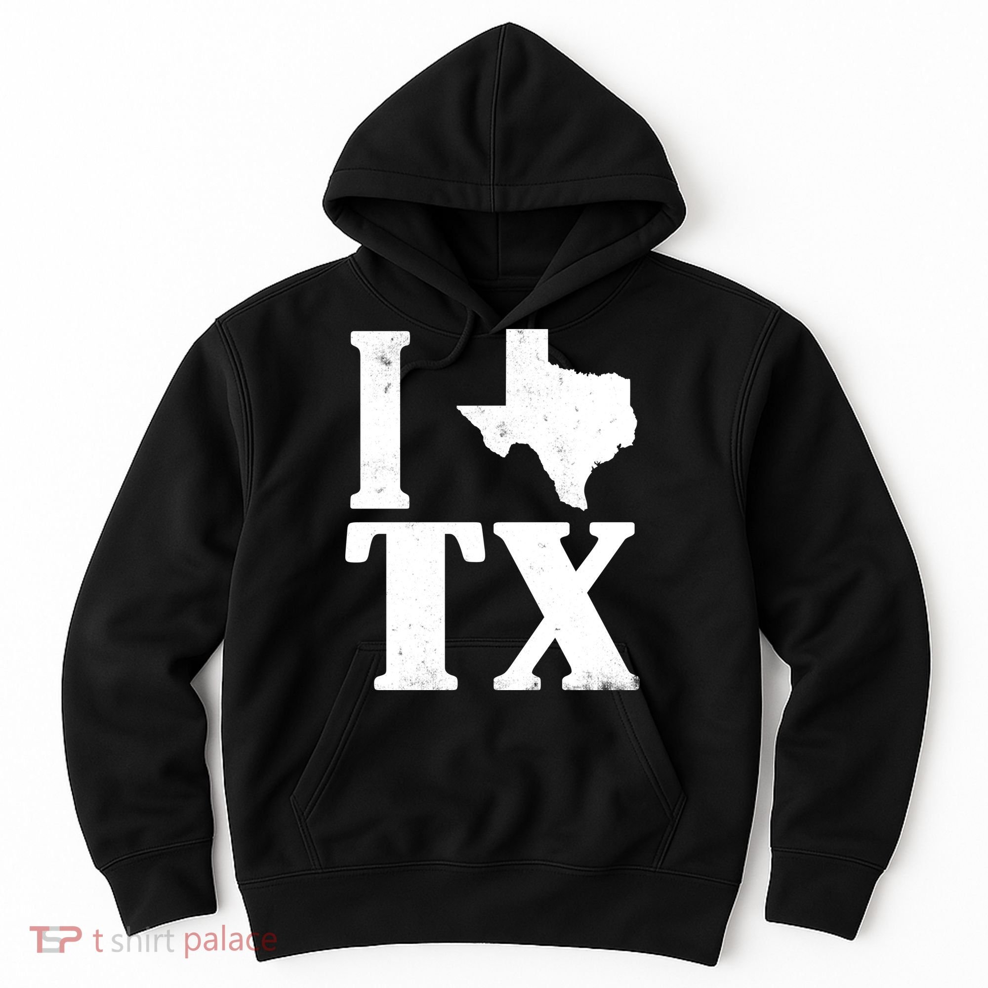 I Love Texas Hoodie