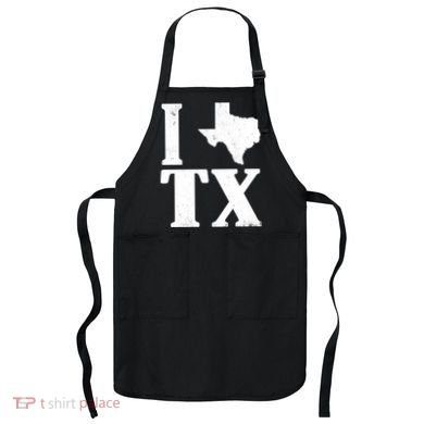 I Love Texas Apron
