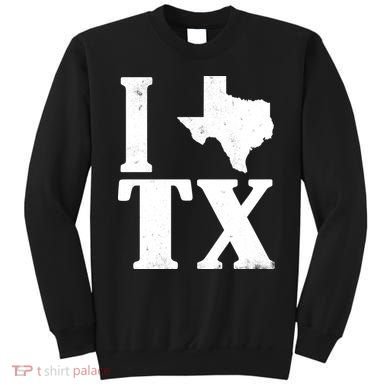 I Love Texas Sweatshirt