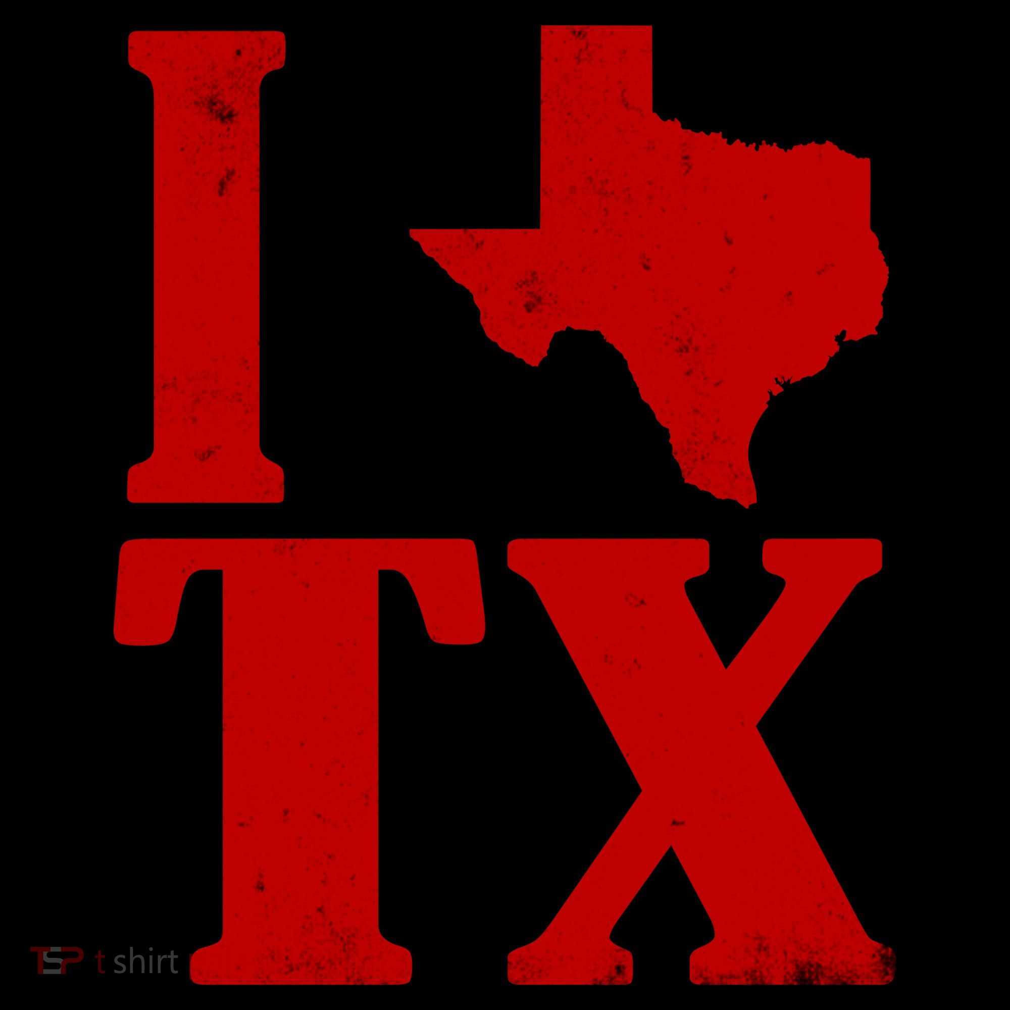 I Love Texas Coffee Mug
