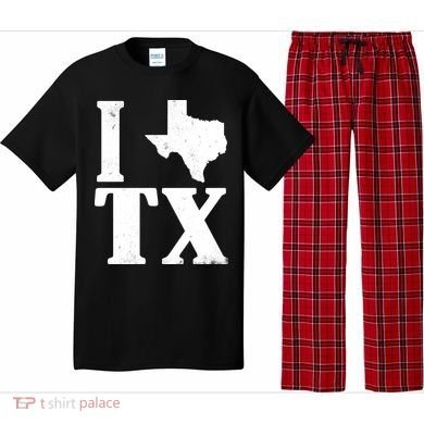 I Love Texas Pajama Set