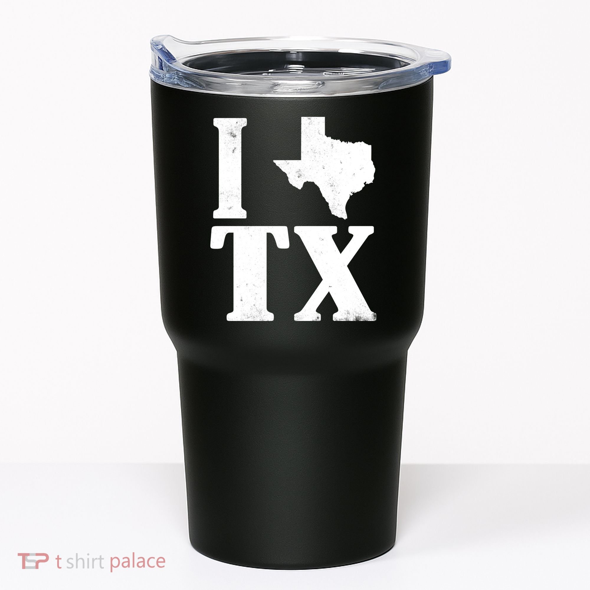 I Love Texas Tumbler
