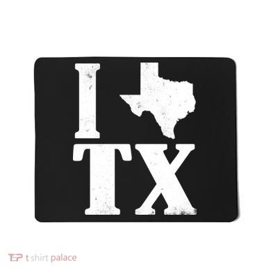 I Love Texas Mousepad