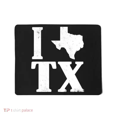 I Love Texas Mousepad