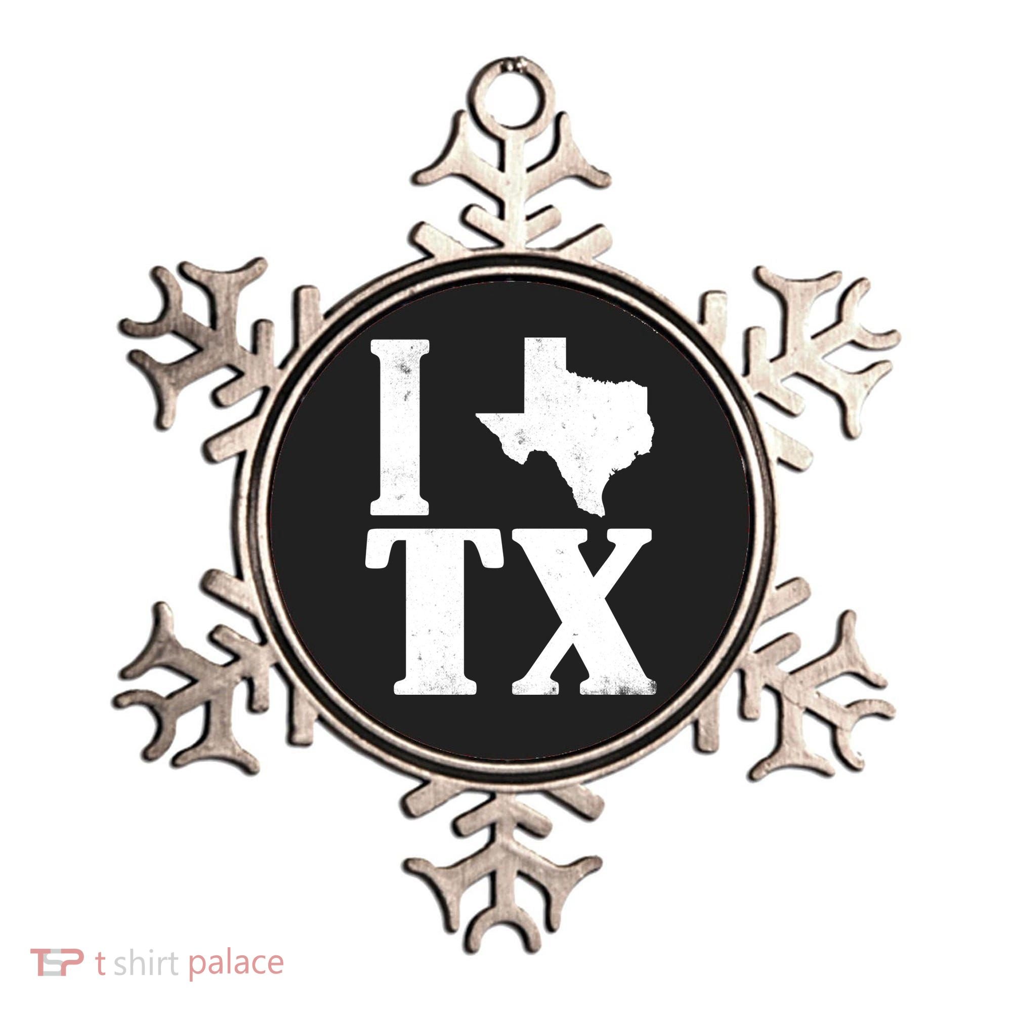 I Love Texas Ornament
