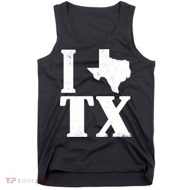 I Love Texas Tank Top