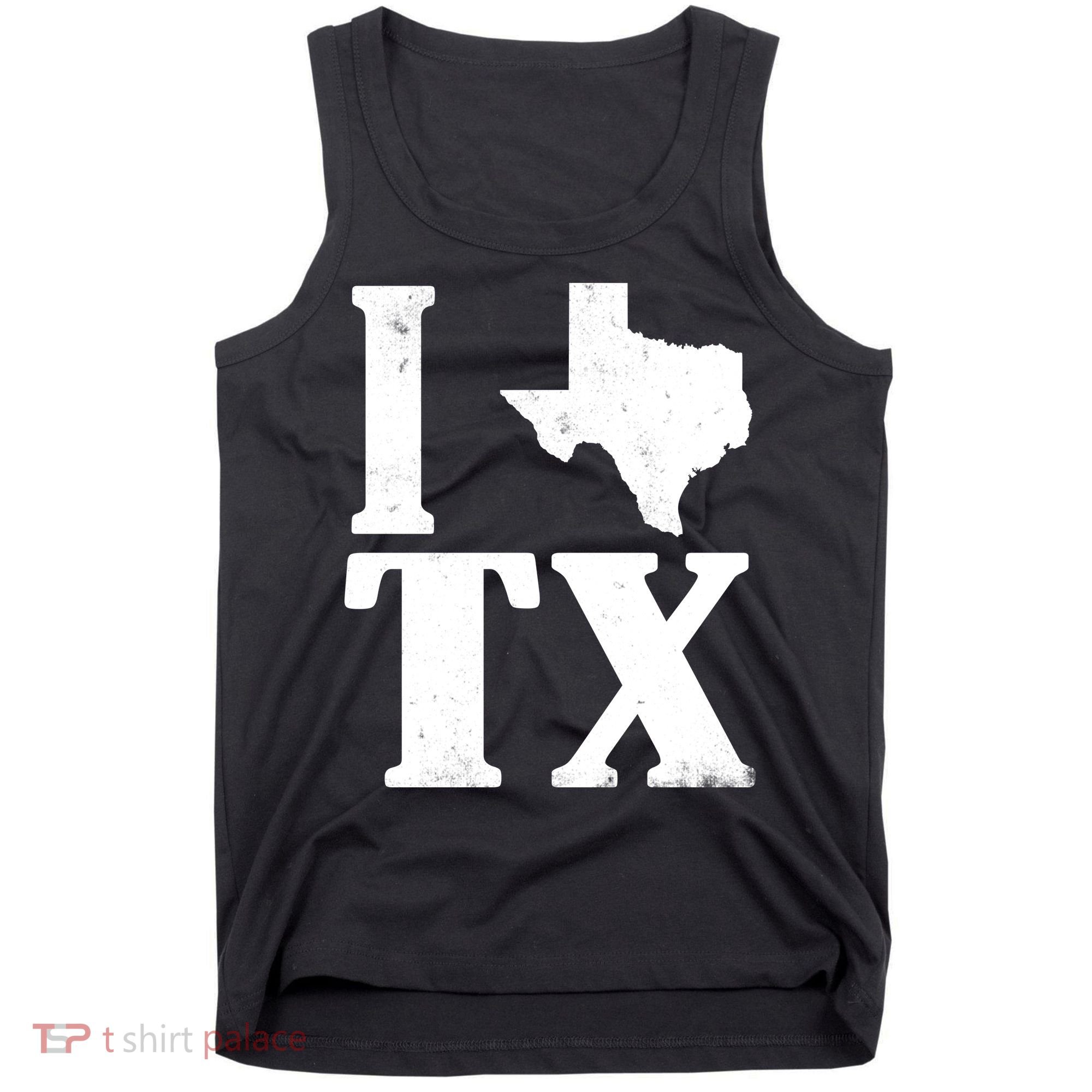 I Love Texas Tank Top