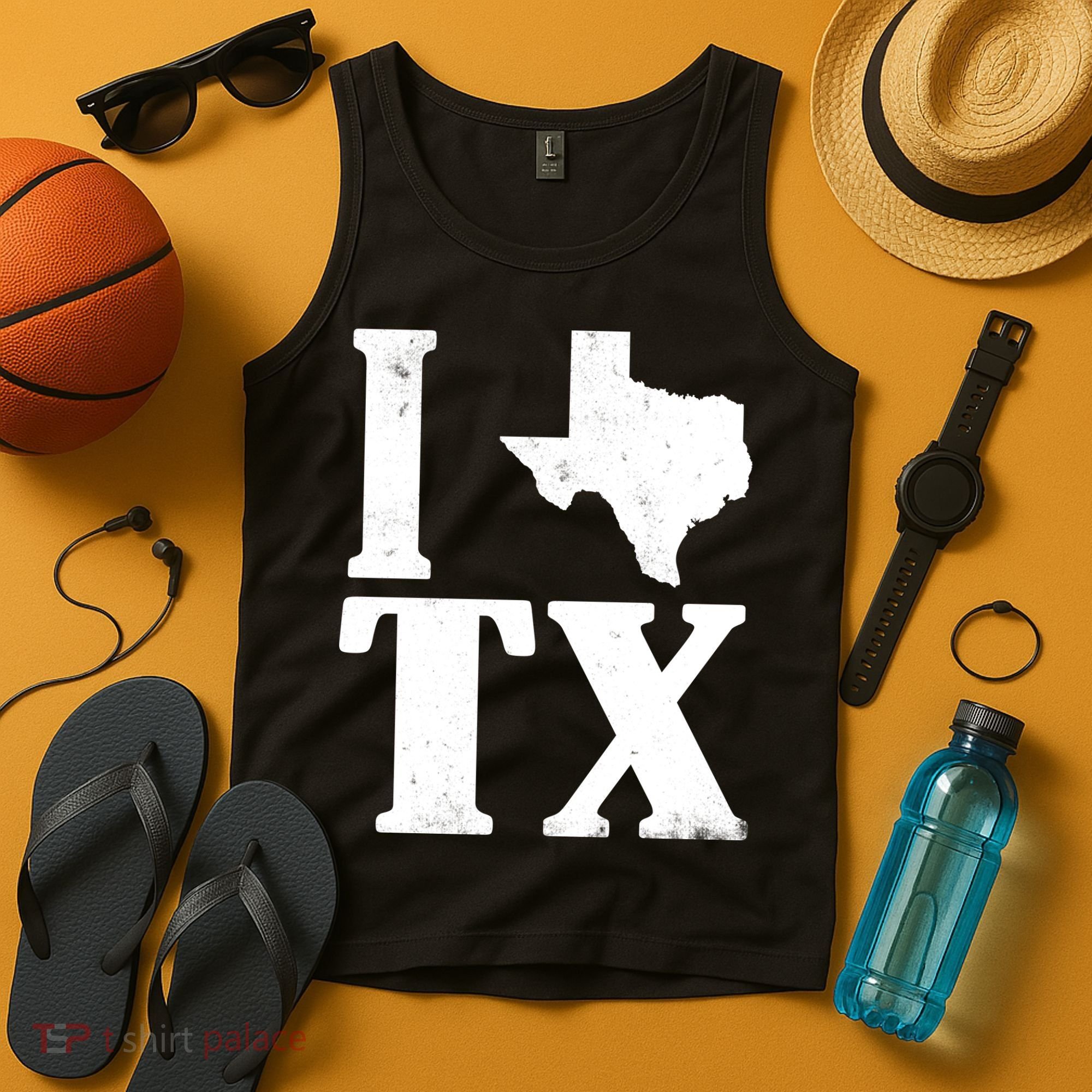 I Love Texas Tank Top
