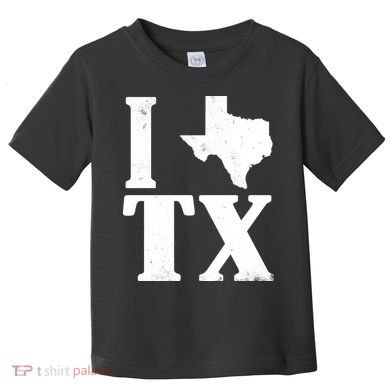 I Love Texas Toddler T-Shirt