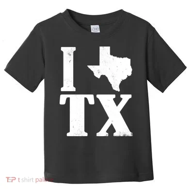 I Love Texas Toddler T-Shirt