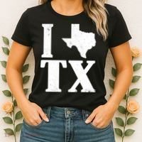 I Love Texas Women's T-Shirt thumb 2