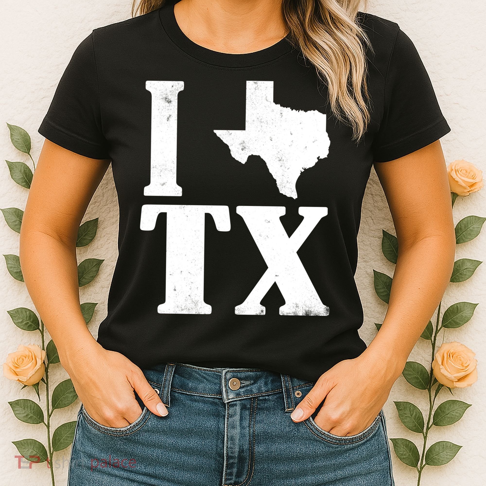 I Love Texas Women's T-Shirt