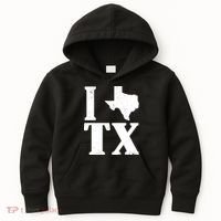 I Love Texas Kids Hoodie thumb 0