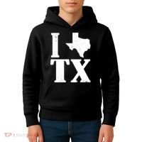 I Love Texas Kids Hoodie thumb 4