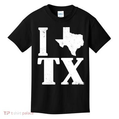 I Love Texas Kids T-Shirt