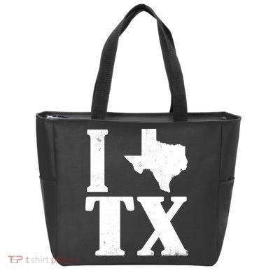 I Love Texas Tote Bag