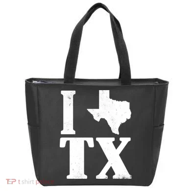 I Love Texas Tote Bag