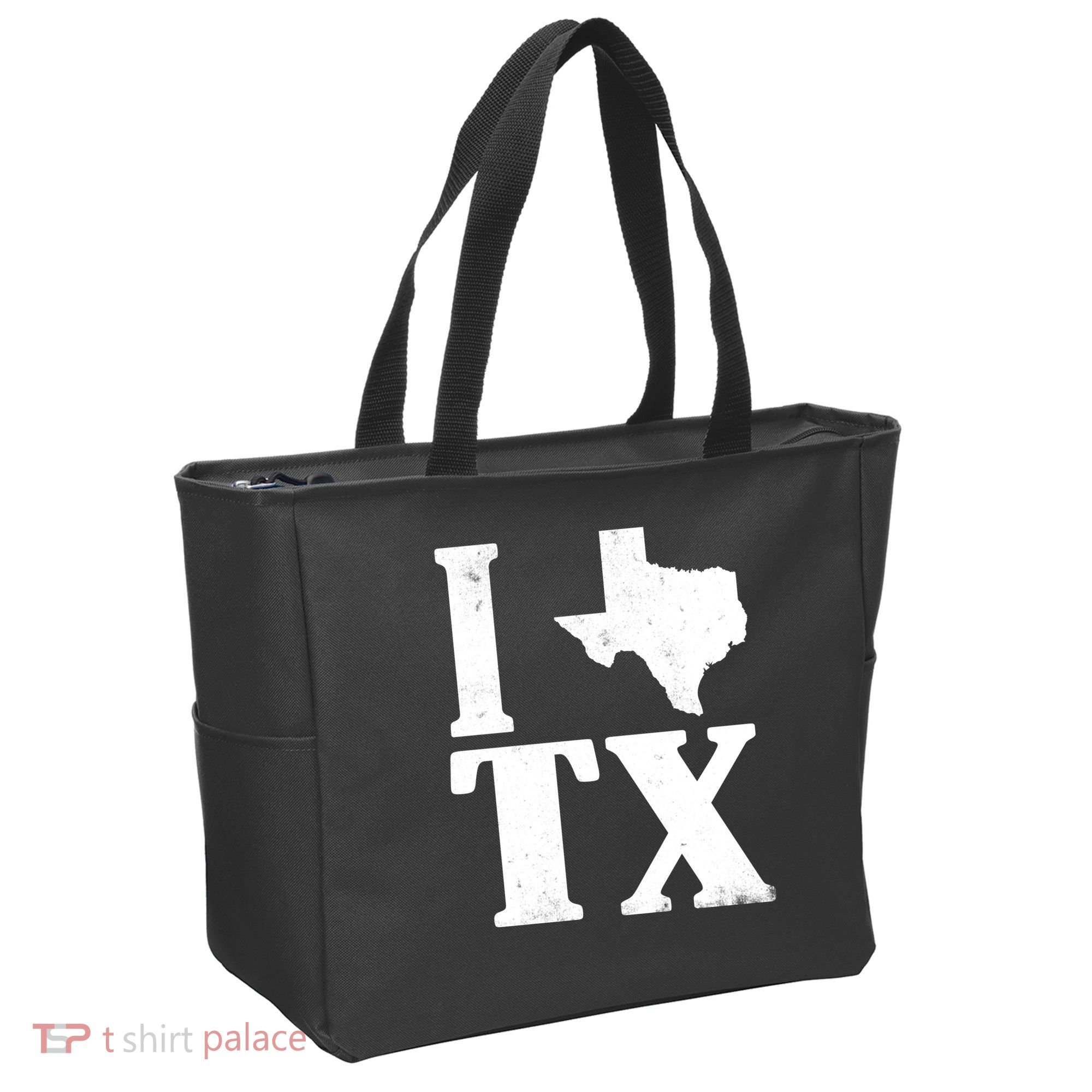 I Love Texas Tote Bag