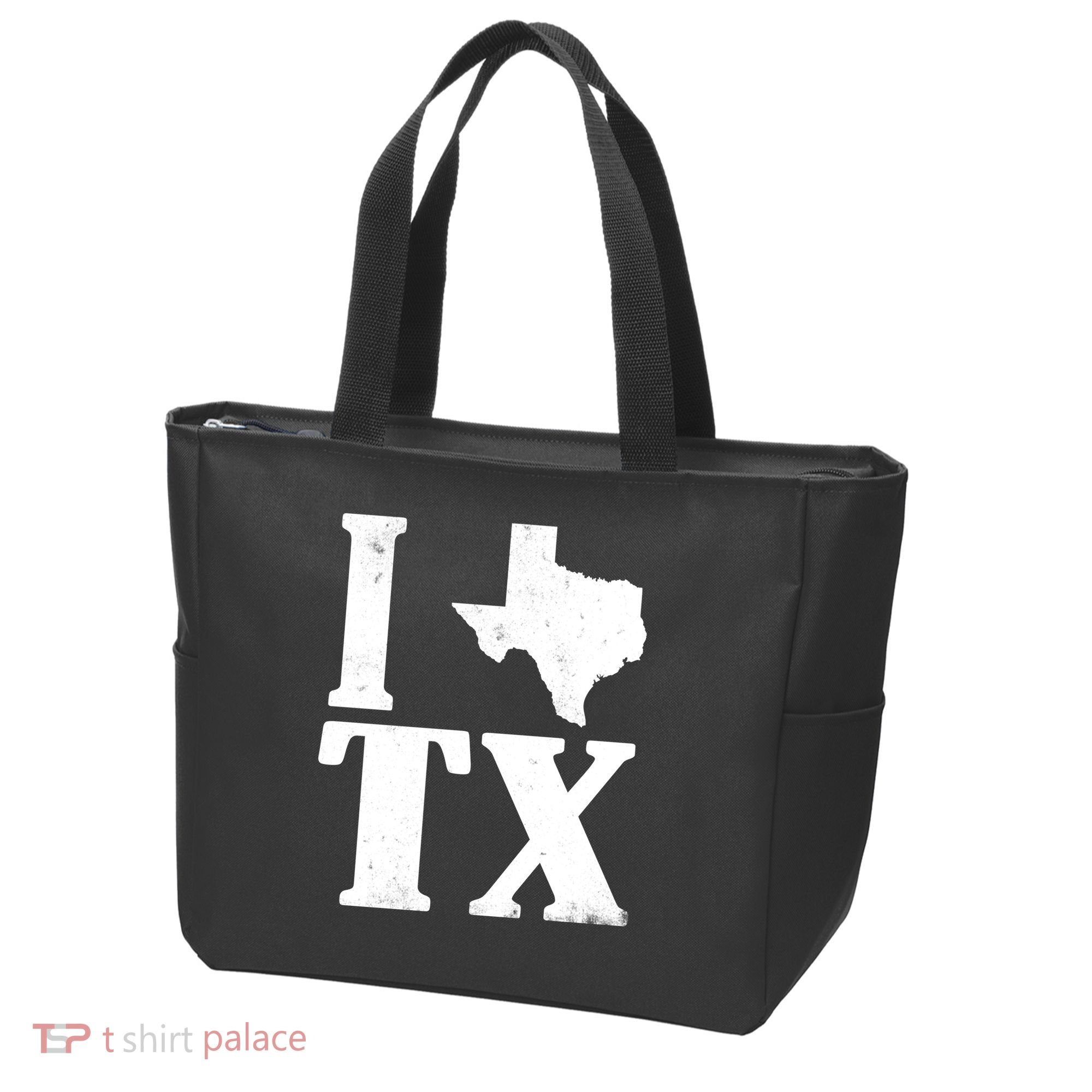 I Love Texas Tote Bag