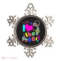 I Love The 80s Retro Party Mash-up Ornament thumb 0