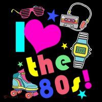 I Love The 80s Retro Party Mash-up Women's Tank Top thumb 5
