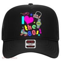I Love The 80s Retro Party Mash-up Hat thumb 0