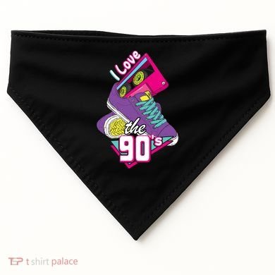 I love the 90s USA-Made Doggie Bandana