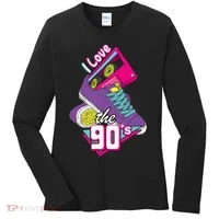 I love the 90s Women's Long Sleeve Shirt thumb 0