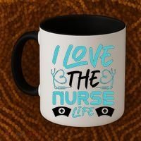 I love The Nurse Life Coffee Mug thumb 2