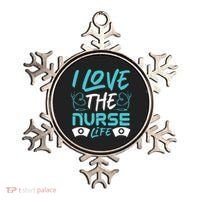 I love The Nurse Life Ornament thumb 0