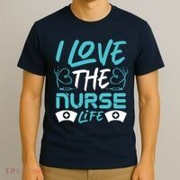 I love The Nurse Life T-Shirt thumb 3