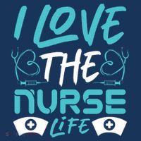 I love The Nurse Life Button thumb 1