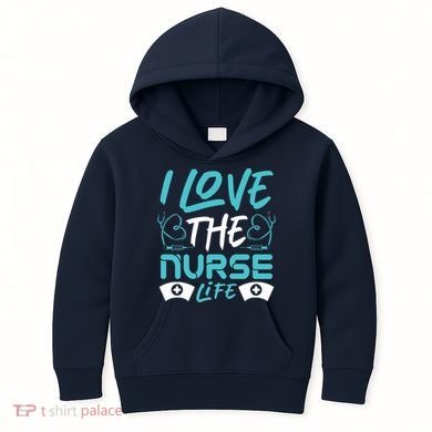 I love The Nurse Life Kids Hoodie
