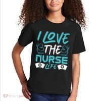 I love The Nurse Life Kids T-Shirt thumb 2