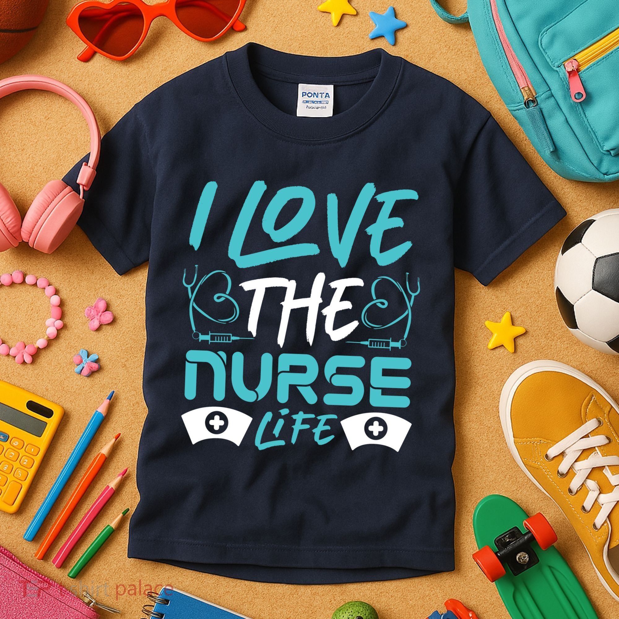 I love The Nurse Life Kids T-Shirt
