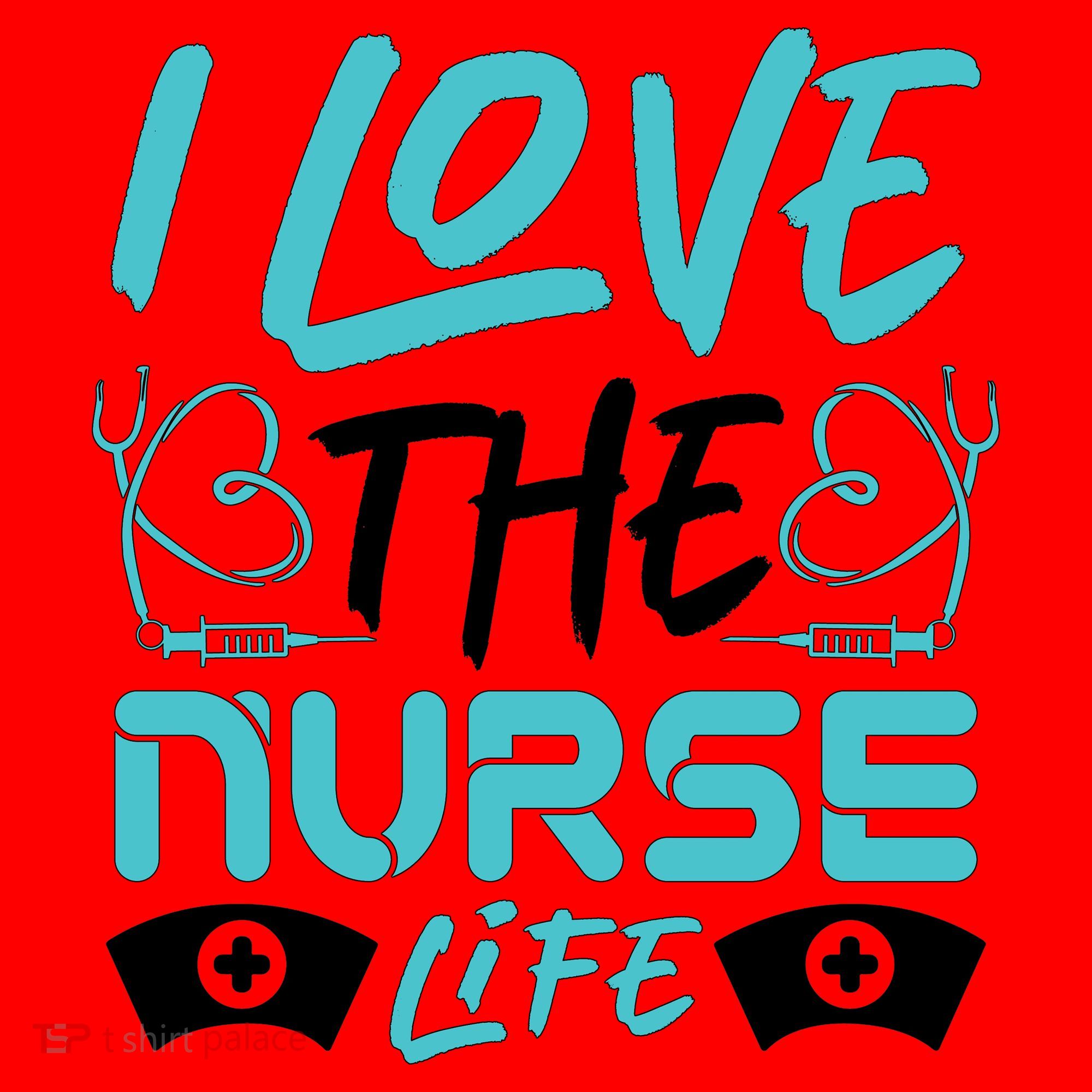 I love The Nurse Life Santa Hat