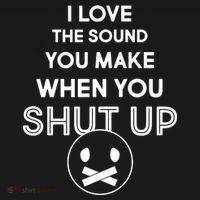 I Love The Sound You Make When You Shut Up Backpack thumb 2