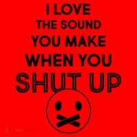 I Love The Sound You Make When You Shut Up Santa Hat thumb 1